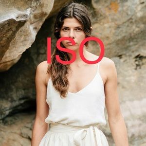 ISO - Ozma of California camisole tank